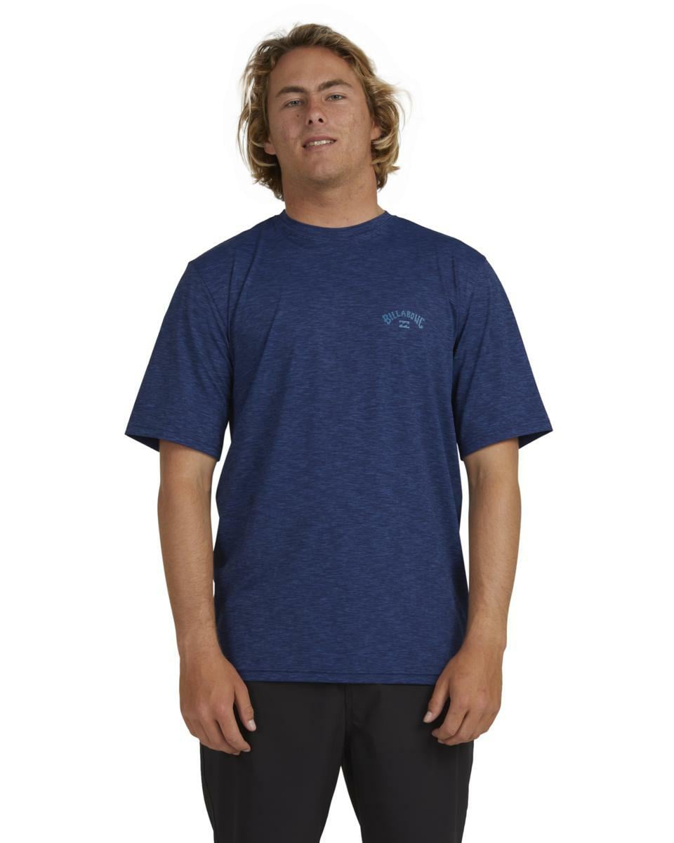Billabong Shoreline Lf Ss Rashie Denim Heather. Billabong Rashvests in Mens Rashvests & Mens Wetsuits. Code: UBYWR00125