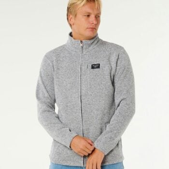 Rip Curl Crescent Zip Through Grey Marle. Rip Curl Sweats in Mens Sweats & Mens Jackets, Jumpers & Knits. Code: 00EMKN