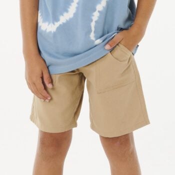 Rip Curl Hyped Canvas Short-boy Khaki Sand. Rip Curl Walkshorts - Fitted Waist in Boys Walkshorts - Fitted Waist & Boys Shorts. Code: 01LBWS