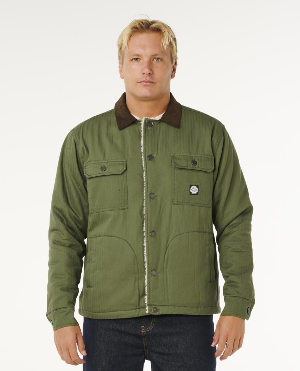 Rip Curl Premium Surf Sherpa Jkt Dark Olive. Rip Curl Jackets in Mens Jackets & Mens Jackets, Jumpers & Knits. Code: 02LMJA