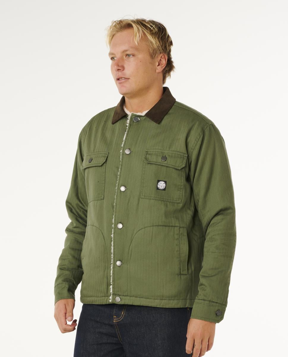 Rip Curl Premium Surf Sherpa Jkt Dark Olive. Rip Curl Jackets in Mens Jackets & Mens Jackets, Jumpers & Knits. Code: 02LMJA