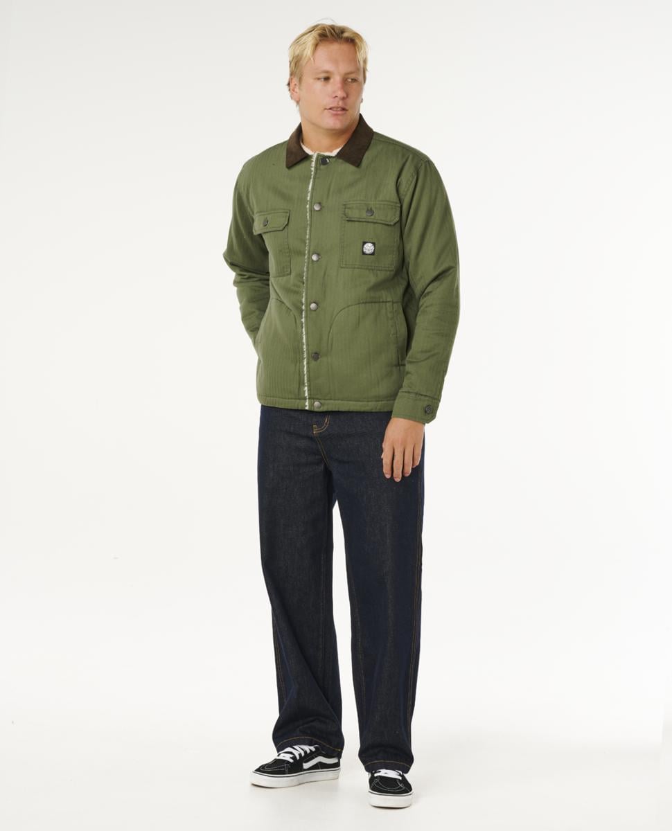 Rip Curl Premium Surf Sherpa Jkt Dark Olive. Rip Curl Jackets in Mens Jackets & Mens Jackets, Jumpers & Knits. Code: 02LMJA
