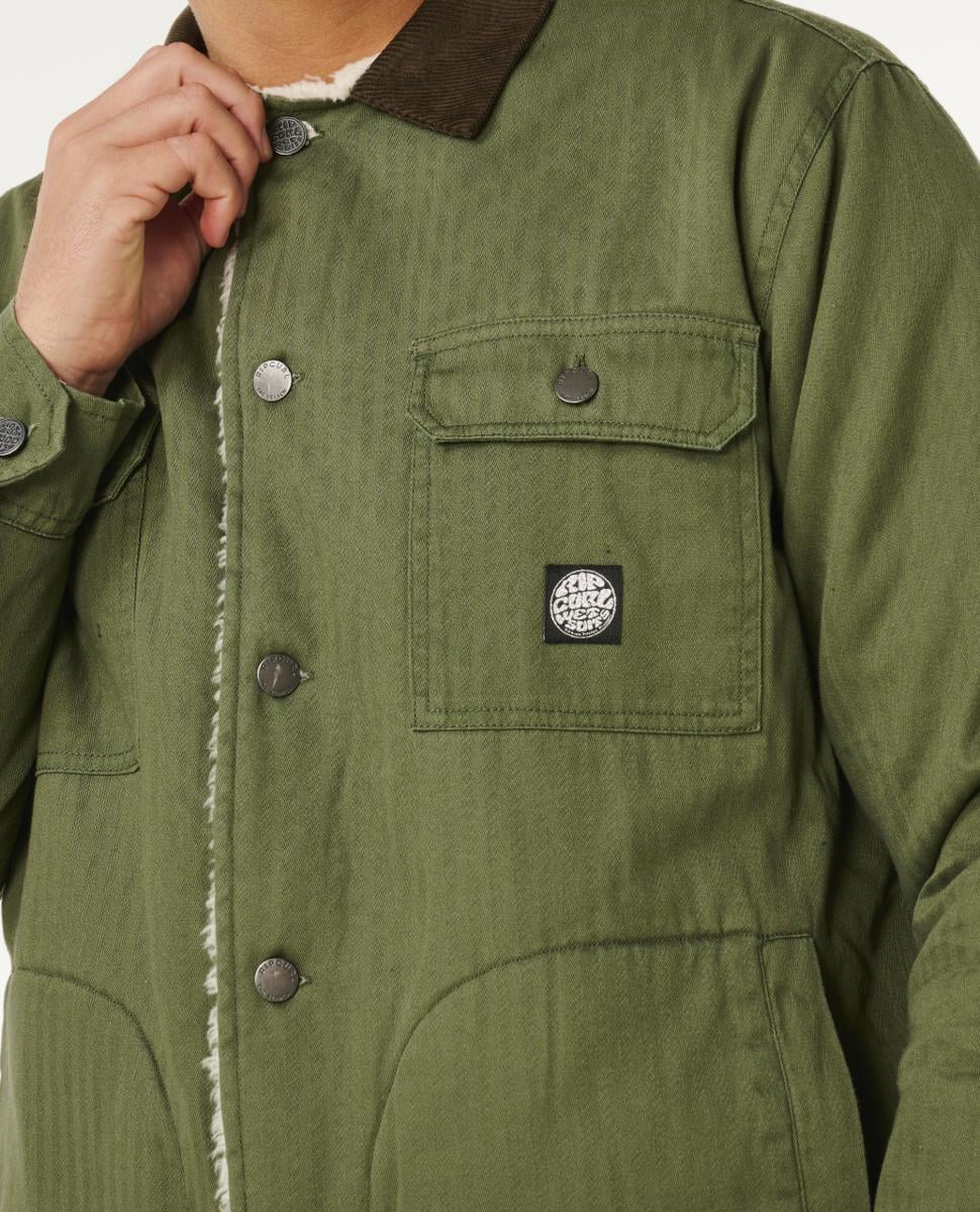 Rip Curl Premium Surf Sherpa Jkt Dark Olive. Rip Curl Jackets in Mens Jackets & Mens Jackets, Jumpers & Knits. Code: 02LMJA