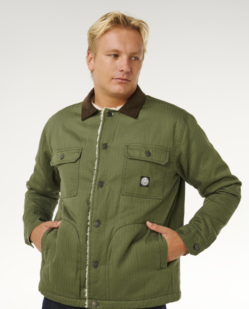 Rip Curl Premium Surf Sherpa Jkt Dark Olive. Rip Curl Jackets in Mens Jackets & Mens Jackets, Jumpers & Knits. Code: 02LMJA