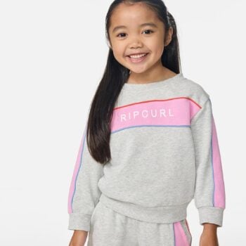 Rip Curl Sunshine Revival Crew-gir Light Grey Marle. Rip Curl Sweats in Toddlers Sweats & Toddlers Jackets, Jumpers & Knits. Code: 02UJFL