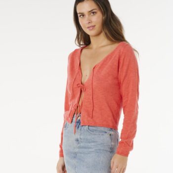 Rip Curl Pacific Knit Cardi Red. Rip Curl Knitwears in Womens Knitwears & Womens Jackets, Jumpers & Knits. Code: 03RWKN
