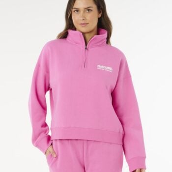 Rip Curl Surf Puff 1/4 Zip Super Pink. Rip Curl Sweats in Womens Sweats & Womens Jackets, Jumpers & Knits. Code: 07WWFL