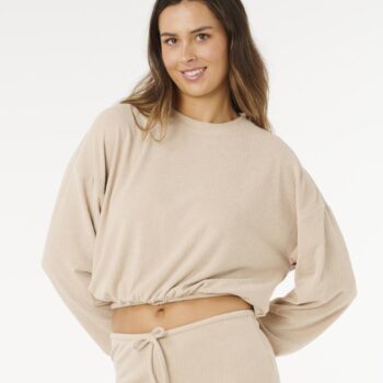 Rip Curl Cosy Cord Crew Natural. Rip Curl Sweats in Womens Sweats & Womens Jackets, Jumpers & Knits. Code: 0BBWFL