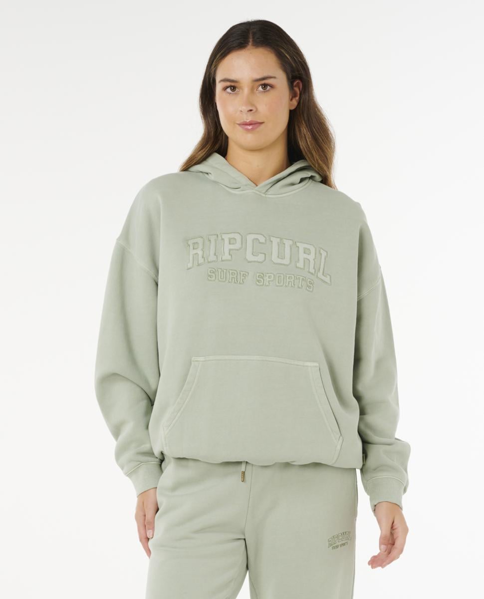 Rip Curl Varsity Sports Oversized Aqua Gray. Rip Curl Hoodies in Womens Hoodies & Womens Jackets, Jumpers & Knits. Code: 0CPWFL
