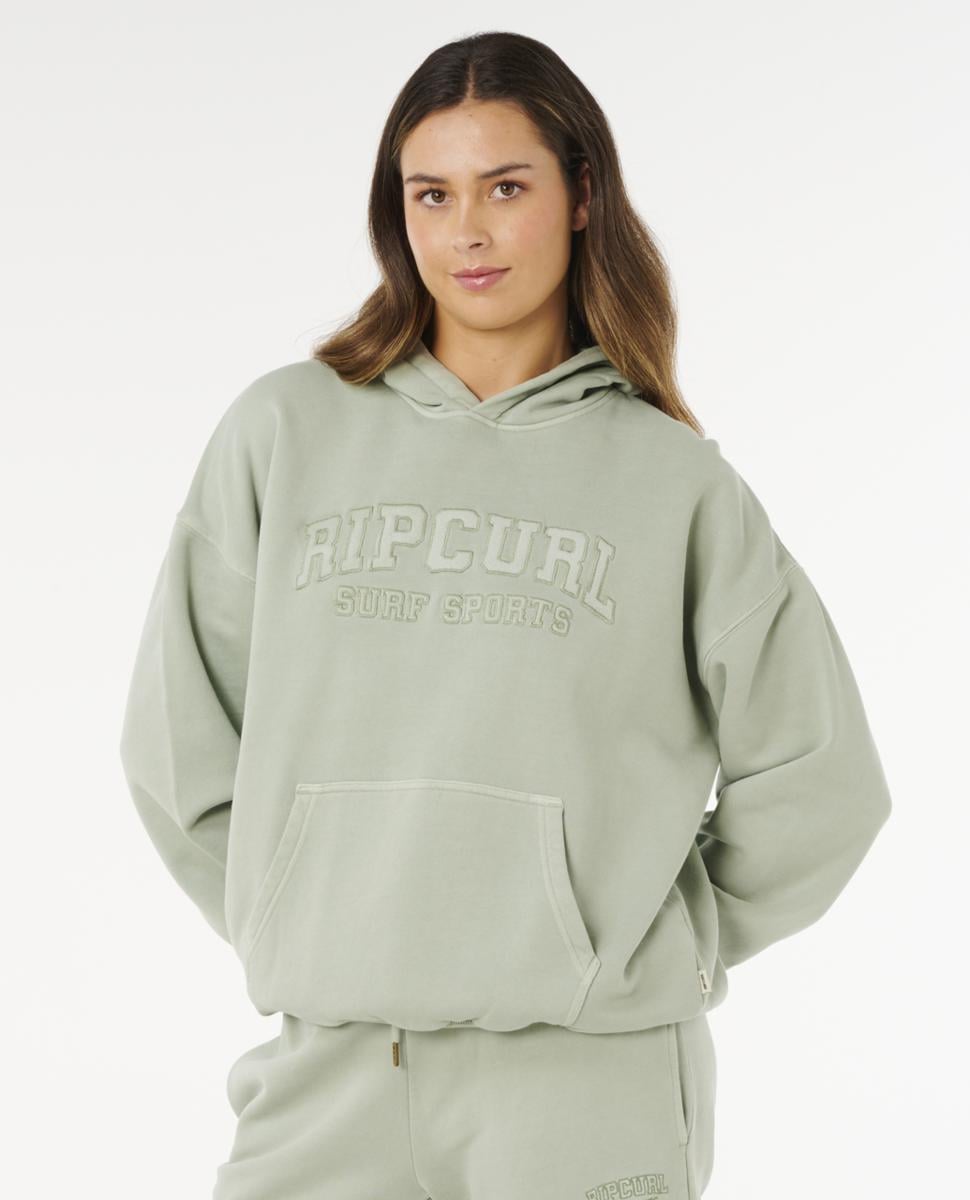 Rip Curl Varsity Sports Oversized Aqua Gray. Rip Curl Hoodies in Womens Hoodies & Womens Jackets, Jumpers & Knits. Code: 0CPWFL