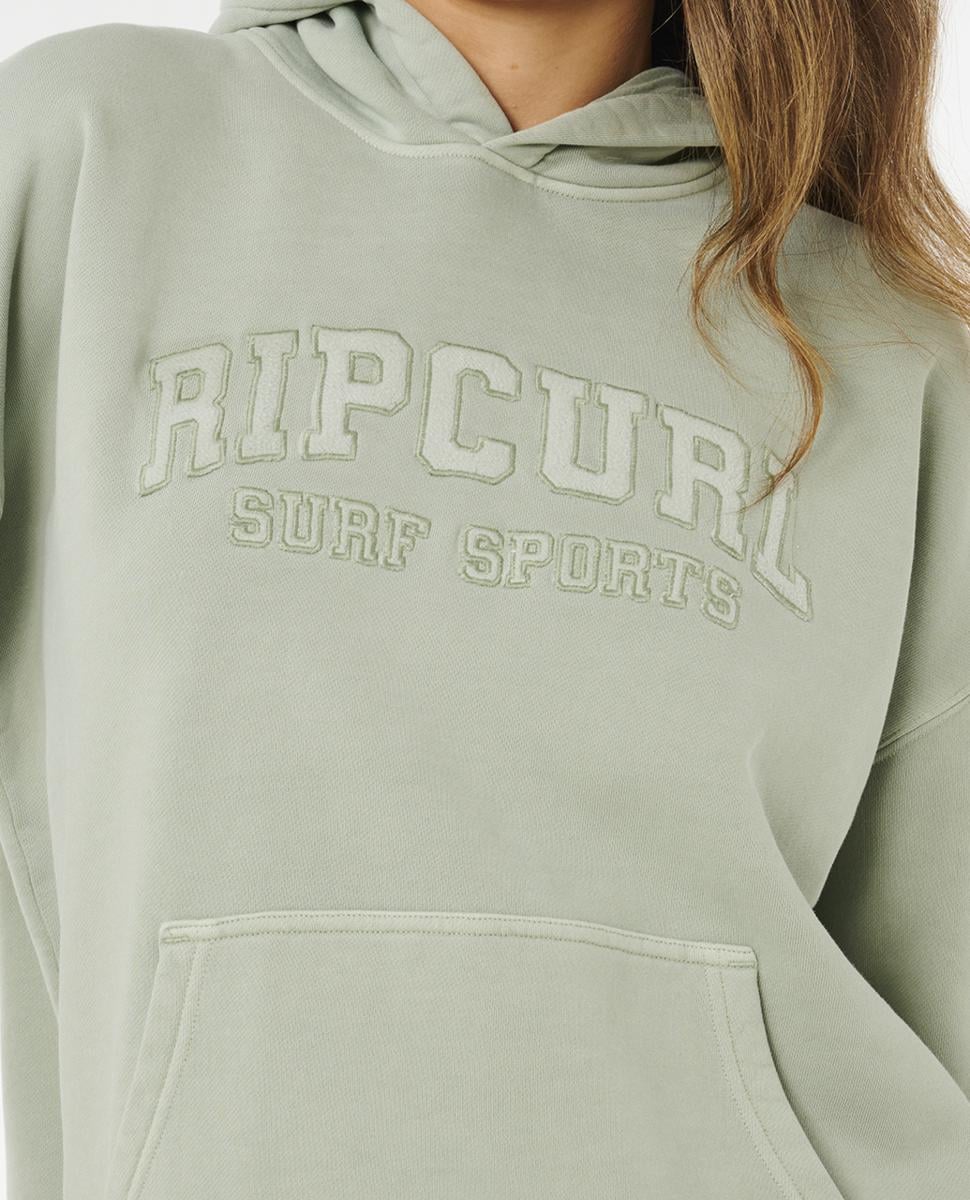 Rip Curl Varsity Sports Oversized Aqua Gray. Rip Curl Hoodies in Womens Hoodies & Womens Jackets, Jumpers & Knits. Code: 0CPWFL