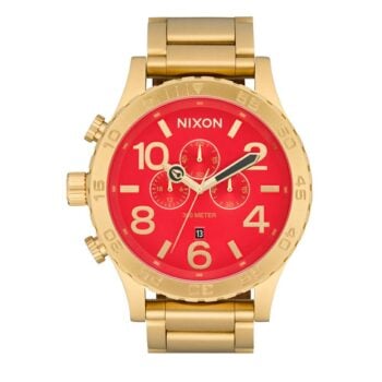 Nixon 51-30 Chrono Red/gold Red Gold. Nixon Watches in Mens Watches & Mens Watches. Code: A1389514