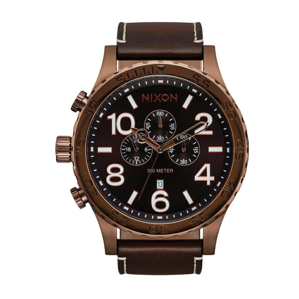 Nixon 51-30 Chrono Leather Chocolate Drk Roast. Nixon Watches in Mens Watches & Mens Watches. Code: A1392-5240