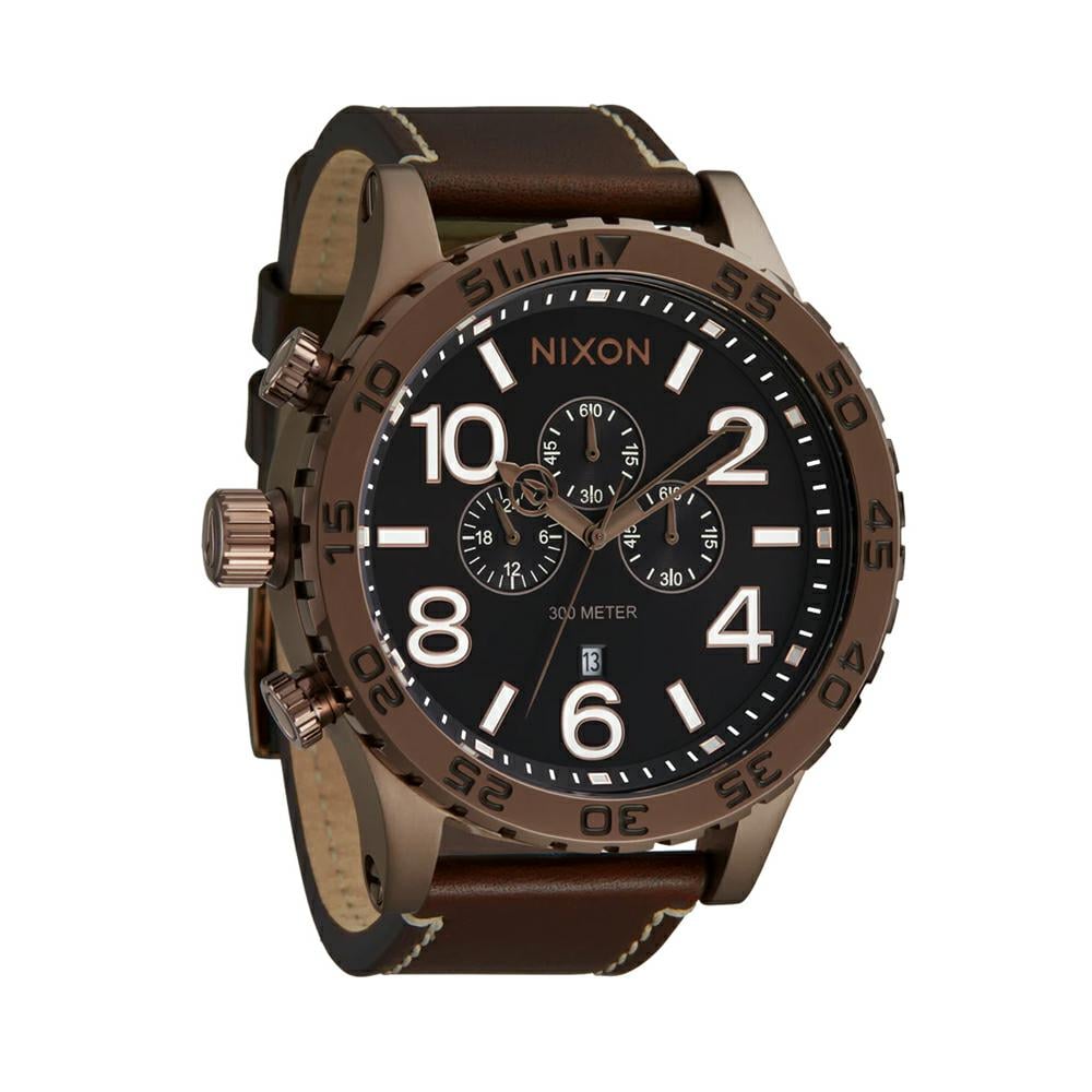 Nixon 51-30 Chrono Leather Chocolate Drk Roast. Nixon Watches in Mens Watches & Mens Watches. Code: A1392-5240