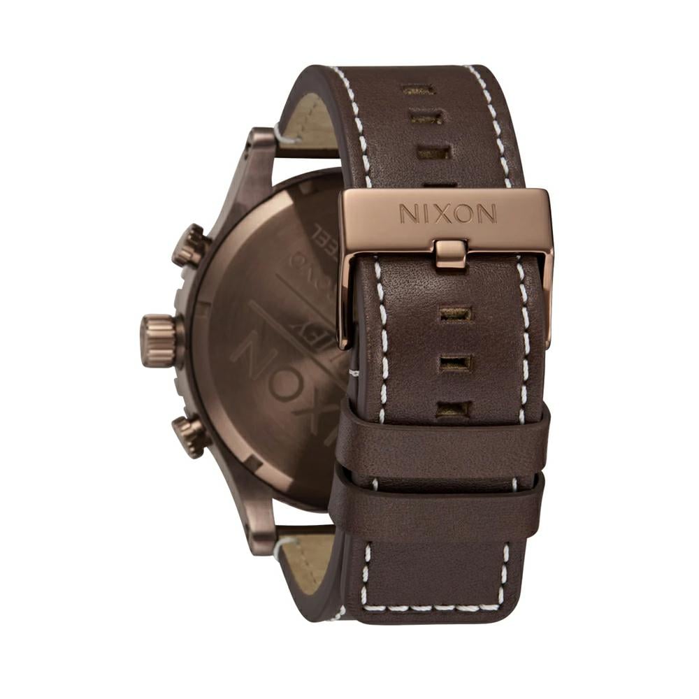Nixon 51-30 Chrono Leather Chocolate Drk Roast. Nixon Watches in Mens Watches & Mens Watches. Code: A1392-5240