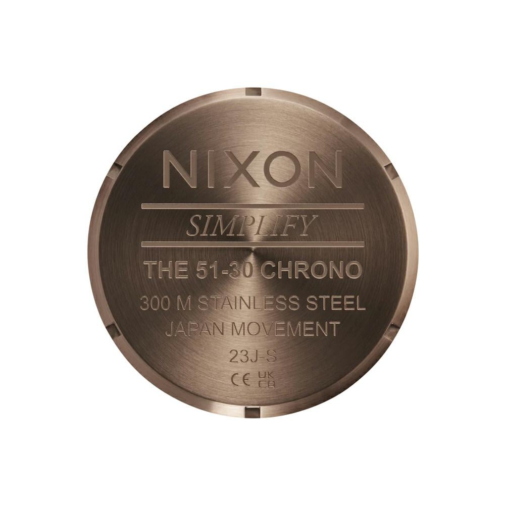 Nixon 51-30 Chrono Leather Chocolate Drk Roast. Nixon Watches in Mens Watches & Mens Watches. Code: A1392-5240