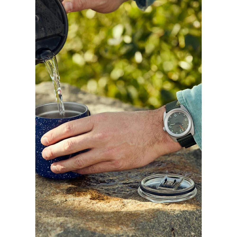 Nixon Clutch 42 Mt Silver/thyme Matte Silver/thyme. Nixon Watches in Mens Watches & Mens Watches. Code: A14475350
