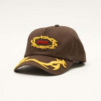 Afends Rocked 5 Panel Cap Coffee. Afends Hats & Caps in Mens Hats & Caps & Mens Headwear. Code: A261603