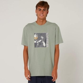 Ocean And Earth Washed Hack Tee Sage. Ocean And Earth Tees in Mens Tees & Mens T-shirts & Singlets. Code: CMTS07125