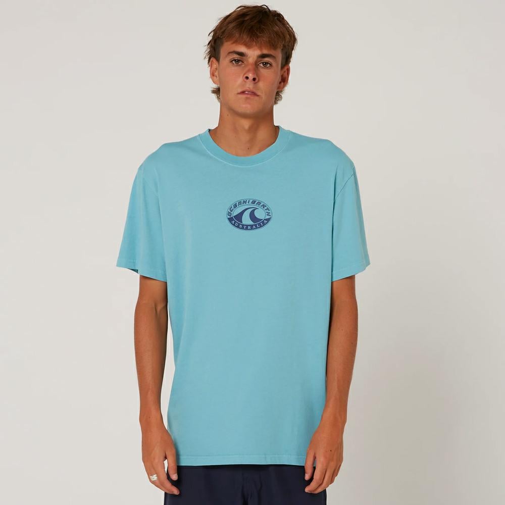 Ocean And Earth Bm Wave Heritage Tee Ocean Blue. Ocean And Earth Tees in Mens Tees & Mens T-shirts & Singlets. Code: COTS04125