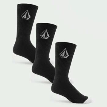 Volcom Full Stone Sock 3pk Black. Volcom Socks, Underwear, Pyjamas in Mens Socks, Underwear, Pyjamas & Mens Footwear. Code: D6312610