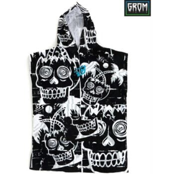 Creatures Of Leisure Grom Poncho Black White. Creatures Of Leisure Towels - Hooded in Boys Towels - Hooded & Boys Accessories. Code: EGP211