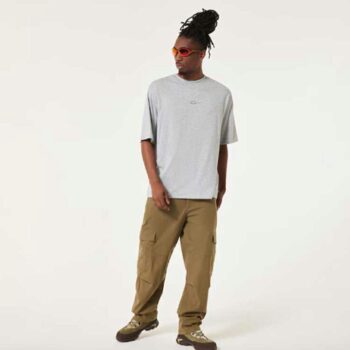 Oakley Stacked Metal Tee New Granite Hthr. Oakley Tees in Mens Tees & Mens T-shirts & Singlets. Code: FOA407448