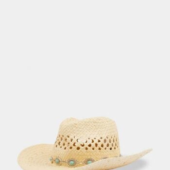 Rusty Howdy Cowboy Straw Hat Natural 1. Rusty Straw Hats in Womens Straw Hats & Womens Headwear. Code: HHL0593