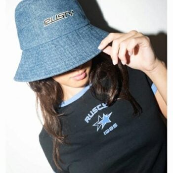 Rusty Miss Me Denim Bucket Hat Middy Blue. Rusty Hats & Caps in Womens Hats & Caps & Womens Headwear. Code: HHL0596