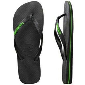 Havaianas Rubber Logo Thongs Black/green. Havaianas Thongs in Mens Thongs & Mens Footwear. Code: HL7OLD