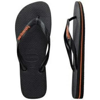Havaianas Rubber Logo Thongs Black/orange. Havaianas Thongs in Mens Thongs & Mens Footwear. Code: HL7OLD