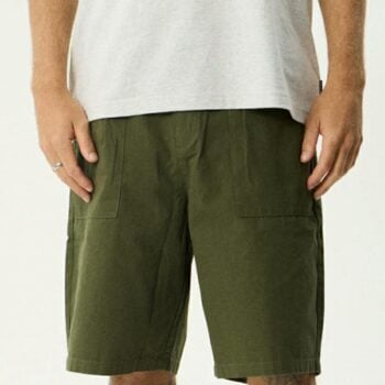 Afends Glider Pleated Shorts 22 Militsry. Afends Walkshorts - Fitted Waist in Mens Walkshorts - Fitted Waist & Mens Shorts. Code: M244307