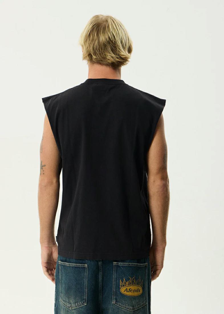 Afends Flame On Sleevless Tee Bl Stone Black. Afends Singlets & Tanks in Mens Singlets & Tanks & Mens T-shirts & Singlets. Code: M254082