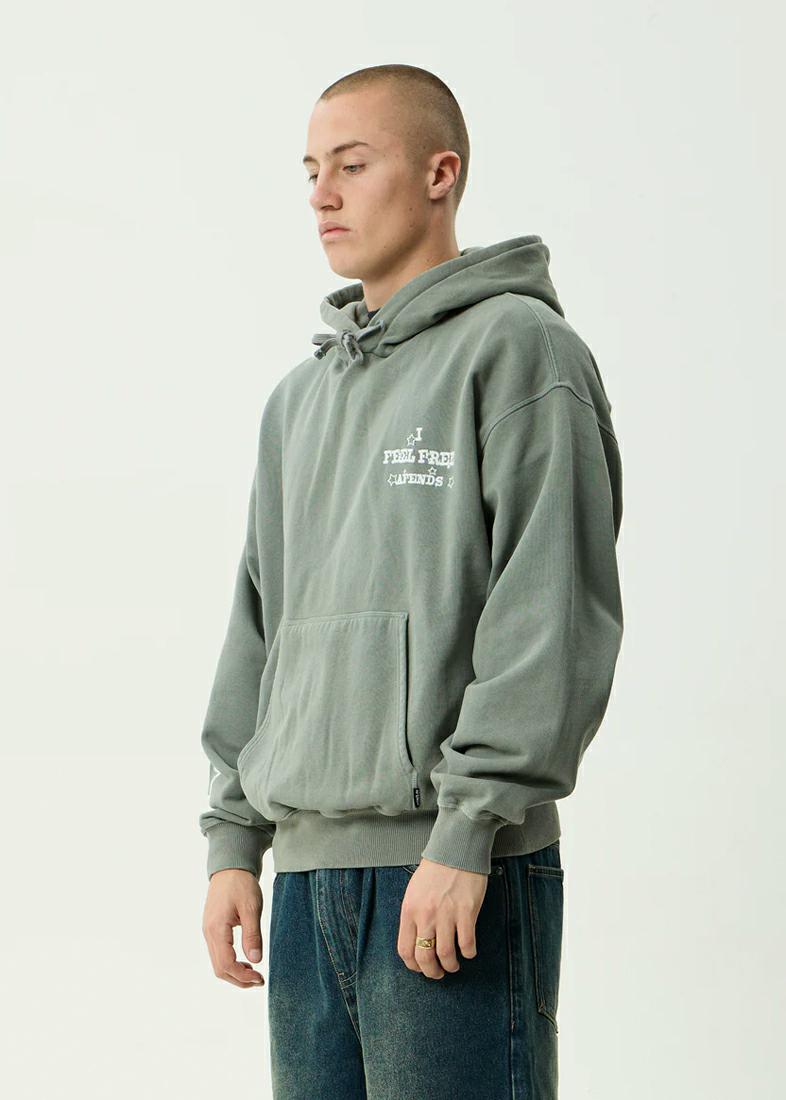 Afends Sonoran Boxy Po Hood Washed Sycamore. Afends Hoodies in Mens Hoodies & Mens Jackets, Jumpers & Knits. Code: M261514