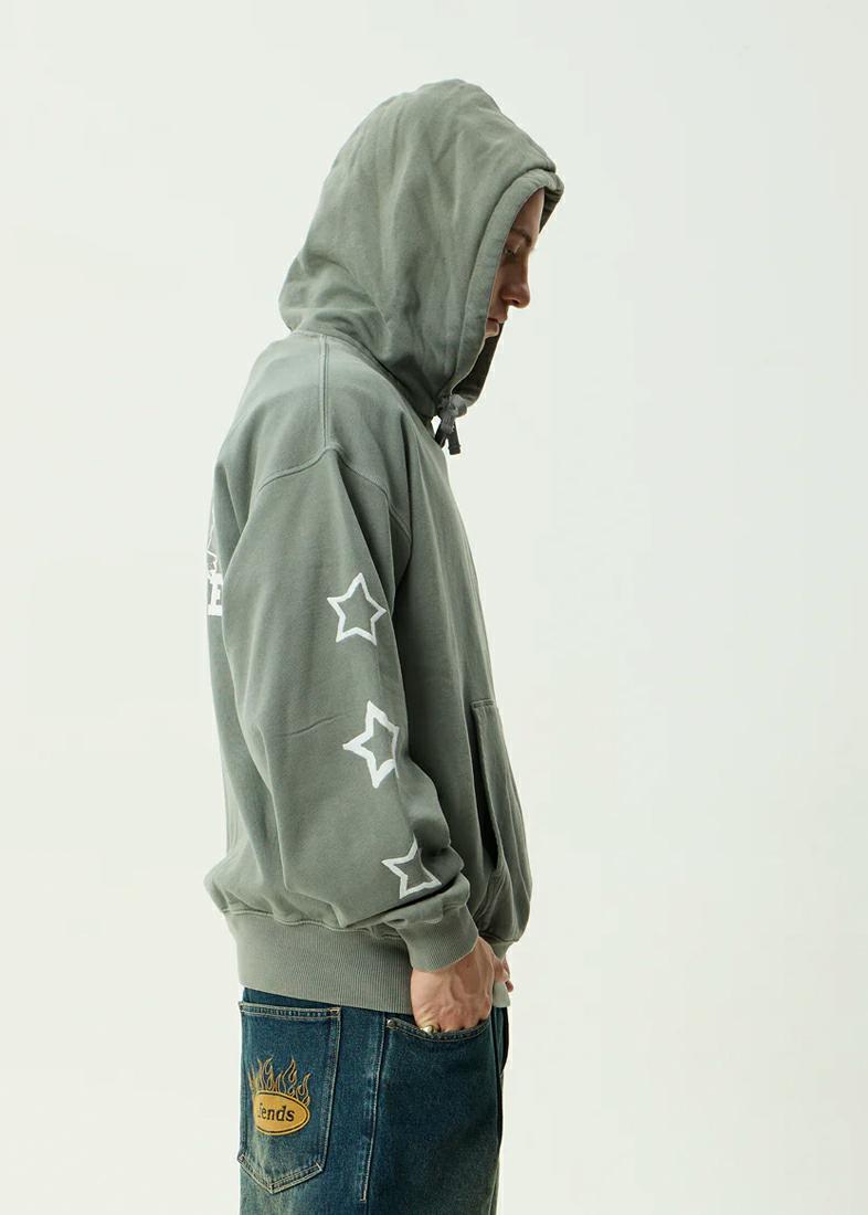 Afends Sonoran Boxy Po Hood Washed Sycamore. Afends Hoodies in Mens Hoodies & Mens Jackets, Jumpers & Knits. Code: M261514