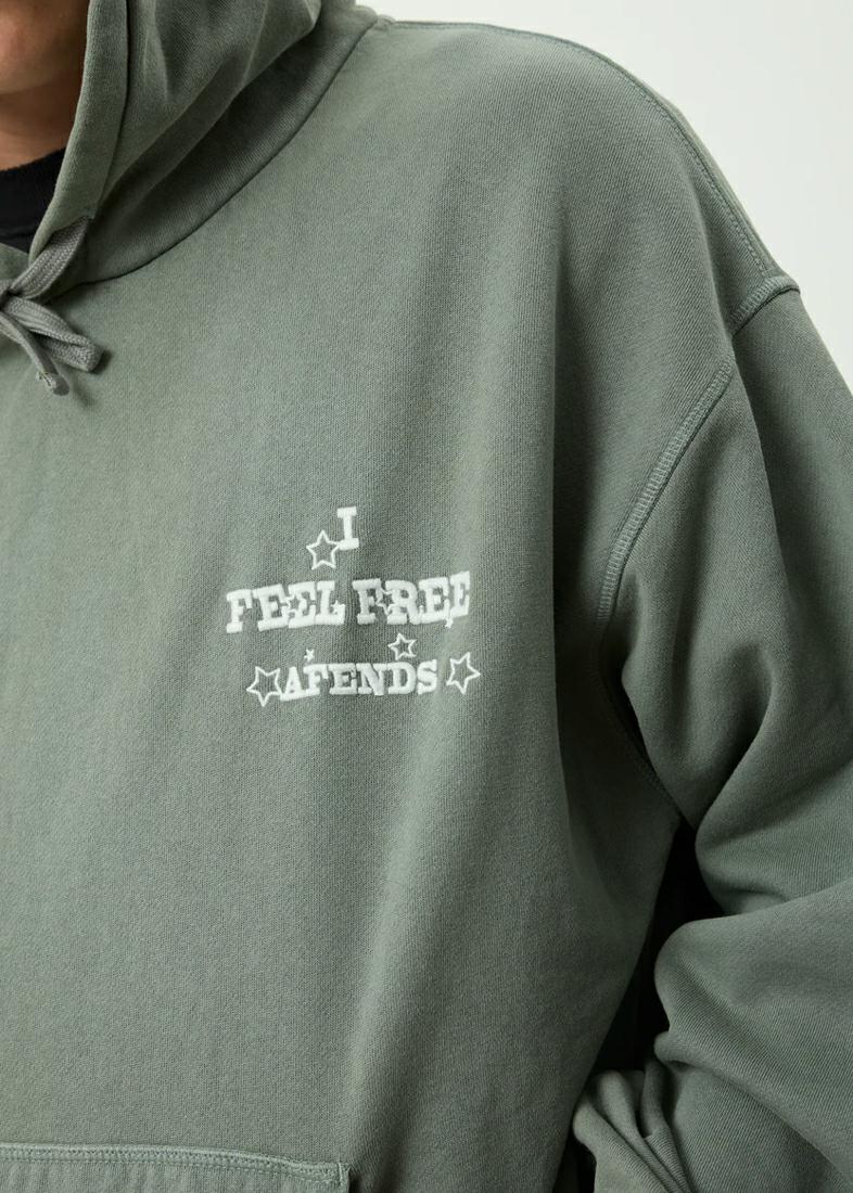 Afends Sonoran Boxy Po Hood Washed Sycamore. Afends Hoodies in Mens Hoodies & Mens Jackets, Jumpers & Knits. Code: M261514