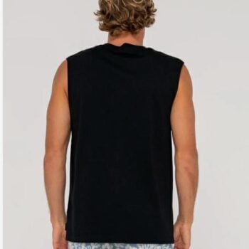 Rusty Lot And Tabouli Muscle Black. Rusty Singlets & Tanks in Mens Singlets & Tanks & Mens T-shirts & Singlets. Code: MSM0309