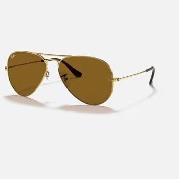 Ray Ban Sunglasses Aviator Large Metal Gold Gold Cystal Brown. Ray Ban Sunglasses Sunglasses in Mens Sunglasses & Mens Eyewear. Code: RB3025001