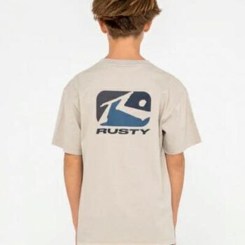 Rusty Phenom Short Sleeve Tee B Abbey Stone. Rusty Tees in Boys Tees & Boys T-shirts & Singlets. Code: TTB0797
