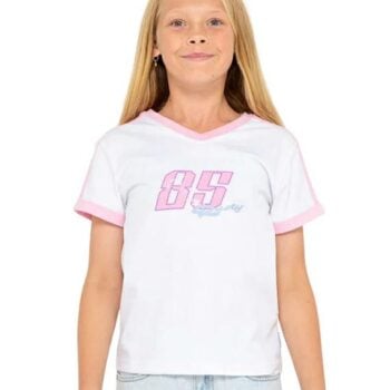Rusty Le Baby Tee Girls White. Rusty Tees in Girls Tees & Girls T-shirts & Singlets. Code: TTG0087