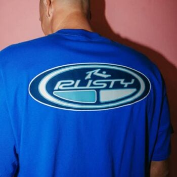 Rusty Faden Short Sleeve Tee Royal Blue. Rusty Tees in Mens Tees & Mens T-shirts & Singlets. Code: TTM2993