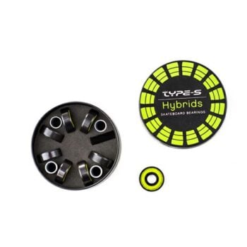 Hardcore Sk8 Type-s Hybrid Bearings Green Steel Shields. Hardcore Sk8 Trucks & Wheels in Boardsports Trucks & Wheels & Boardsports Skate. Code: TYPESBEA03