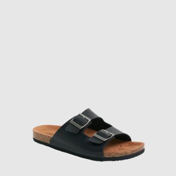 Kustom Footwear Duo Slide Black Ladies Black/tan. Kustom Footwear Sandals in Womens Sandals & Womens Footwear. Code: UKJL100008