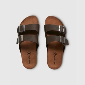 Kustom Footwear Duo Slide Chocolate Chocolate. Kustom Footwear Sandals in Mens Sandals & Mens Footwear. Code: UKYL100028