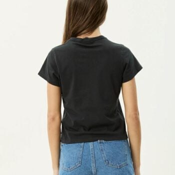 Afends Metamorphosis Baby Tee Stone Black. Afends Tees in Womens Tees & Womens T-shirts & Singlets. Code: W254002