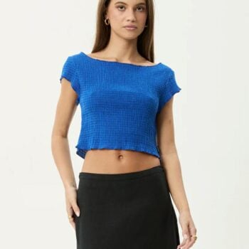 Afends Marina Seersucker Top Marina. Afends Fashion Tops in Womens Fashion Tops & Womens T-shirts & Singlets. Code: W254111