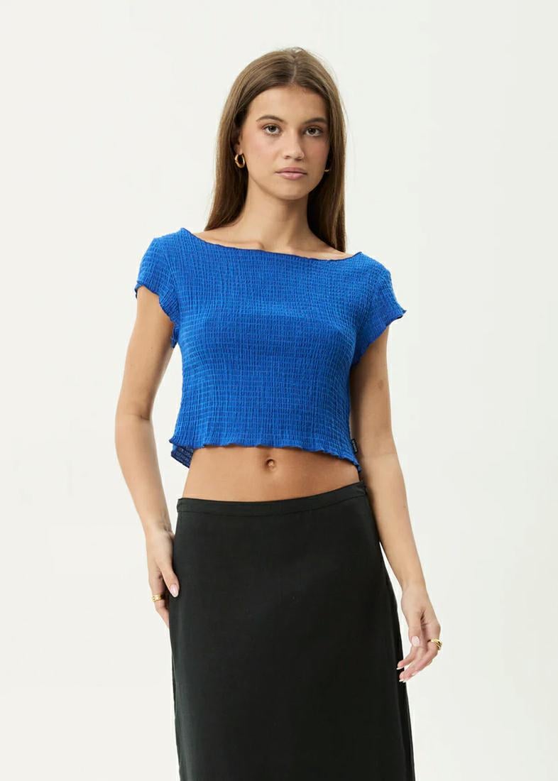 Afends Marina Seersucker Top Marina. Afends Fashion Tops in Womens Fashion Tops & Womens T-shirts & Singlets. Code: W254111