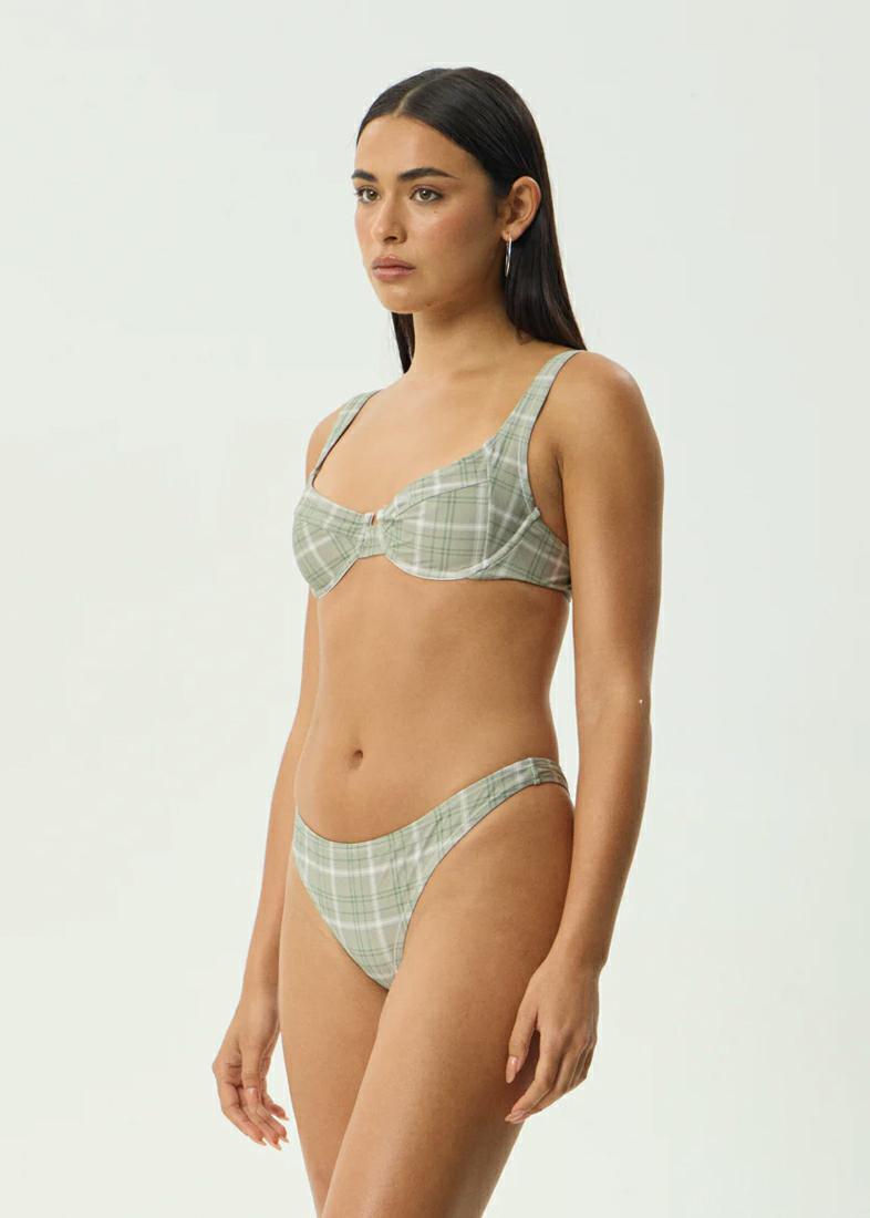 Afends Scout Bikini Bottom Olive Olive Check. Afends Swimwear - Separates in Womens Swimwear - Separates & Womens Swimwear. Code: W254707