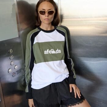 Afends Dirt Long Sleeve Tee Deep Olive. Afends Tees - Long Sleeve in Womens Tees - Long Sleeve & Womens T-shirts & Singlets. Code: W261060