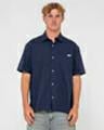 Rusty Giles Short Sleeve Shirt Navy Blue. Rusty Shirts - Short Sleeve in Mens Shirts - Short Sleeve & Mens Shirts. Code: WSM1214